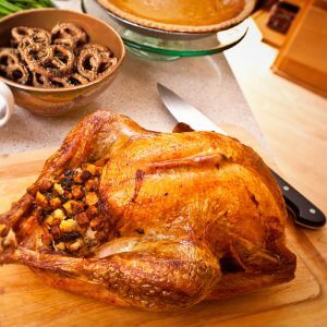 Unique “Splits” Turkey Stuffing