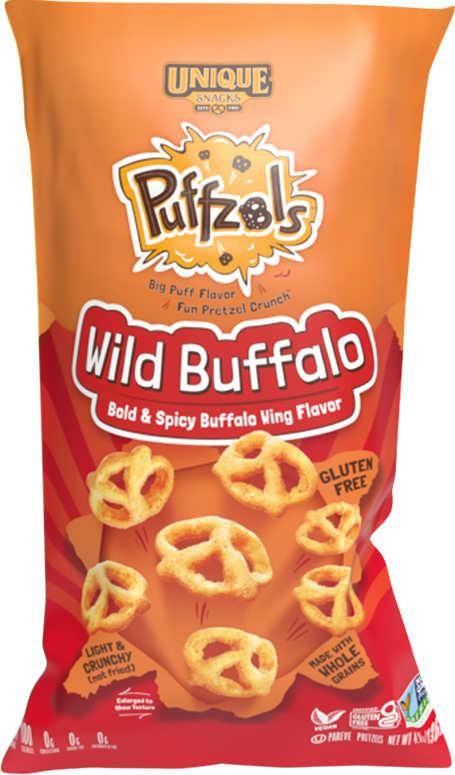 Wild Buffalo Puffzels Front of Bag